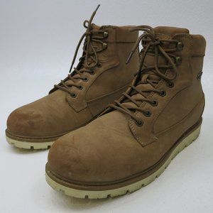 Lugz Nubuck Padded Leather Boots Hiking Work Boot Footwear Shoe's Men's Sz 13